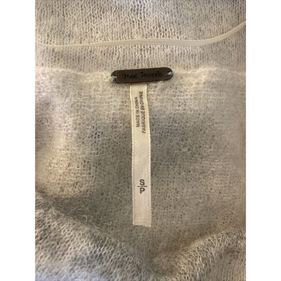 Free People Small Lulu Rugby sweater Alpaca & nylon new Cowl or slouch striped - Picture 9 of 13